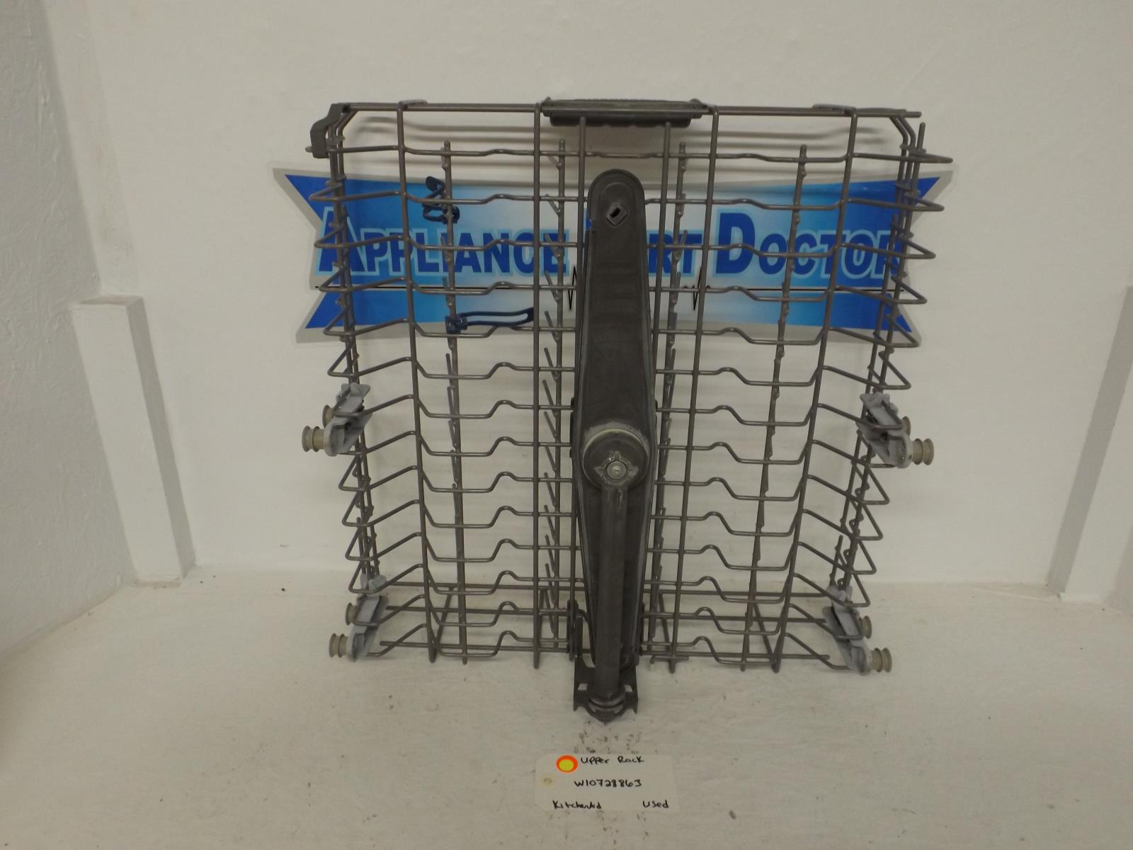 KitchenAid Dishwasher W10728863 Upper Rack Used KitchenAid Dishwasher W10728863 Upper Rack Used